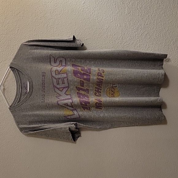 Hardwood Classics Shirts Mighty Fine X Hardwood Classics Nba Los Angeles Lakers Tshirt